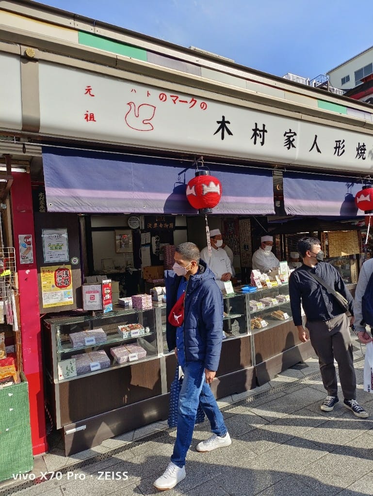 【日本東京旅遊&美食】淺草雷門、仲見世通商店街美食