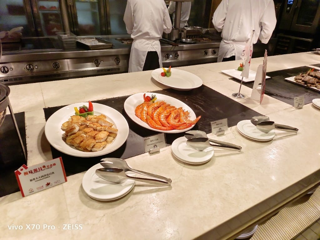 【台北吃到飽】美福彩匯午餐20訪，楓味獨具美食節，金卡會員買一送一