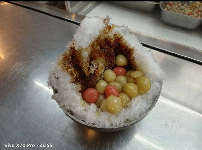 【桃園夜市美食】泉記甜芋湯米糕粥，不容錯過的古早味甜點，甜芋湯、米糕粥、燒麻糬！