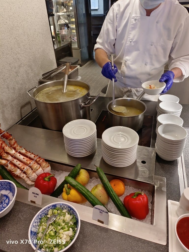 【八里吃到飽】八里福朋喜來登酒店TheMeshKitchen，生食級干貝自由