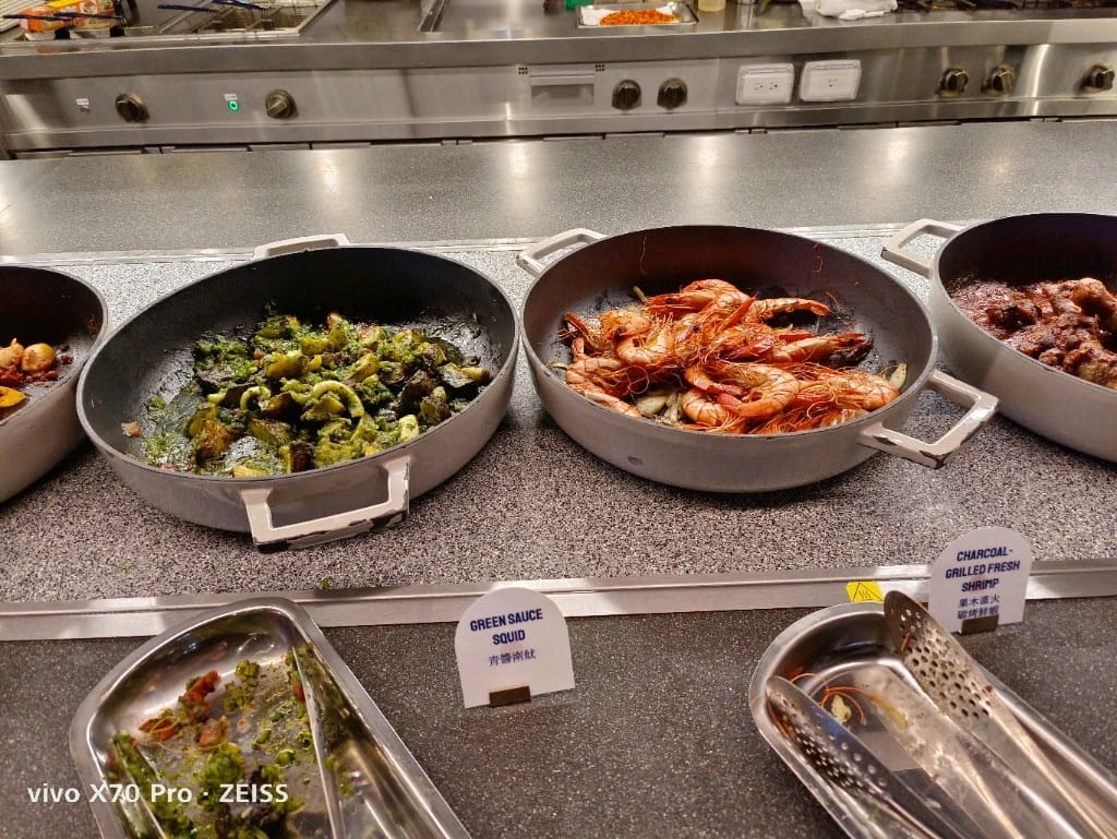 【八里吃到飽】八里福朋喜來登酒店TheMeshKitchen，生食級干貝自由