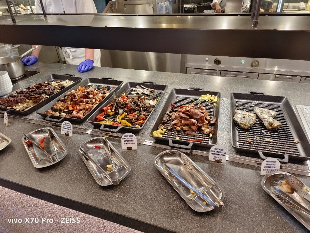 【八里吃到飽】八里福朋喜來登酒店TheMeshKitchen，生食級干貝自由