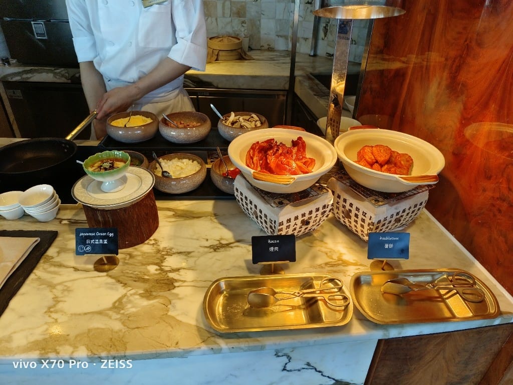 【香港吃到飽】香港麗思卡爾頓酒店行政酒廊早餐，香檳自由從早開始！20230416