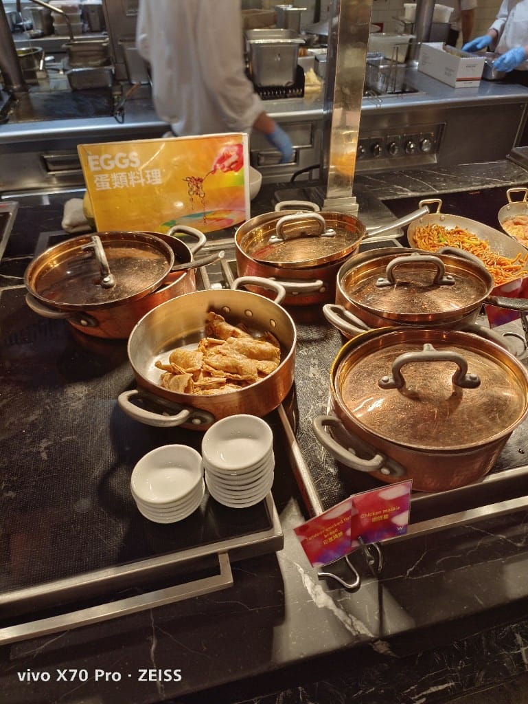 【香港吃到飽】香港W酒店Kitchen早餐，超豐富的自助早餐！20230415