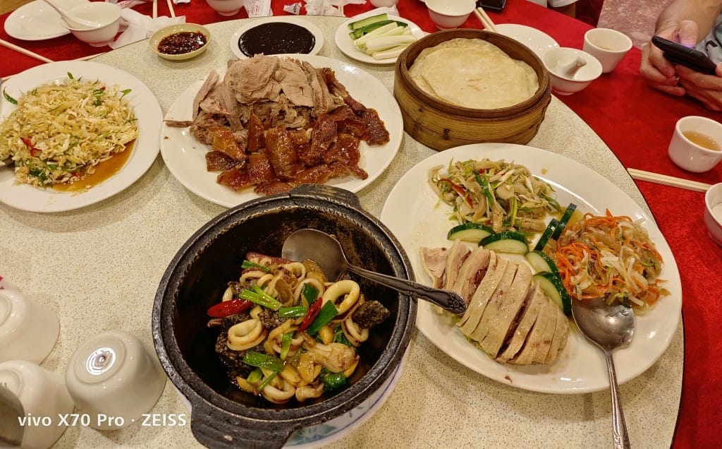 【台北美食】聚園餐廳，平價又好吃的烤鴨北平菜！