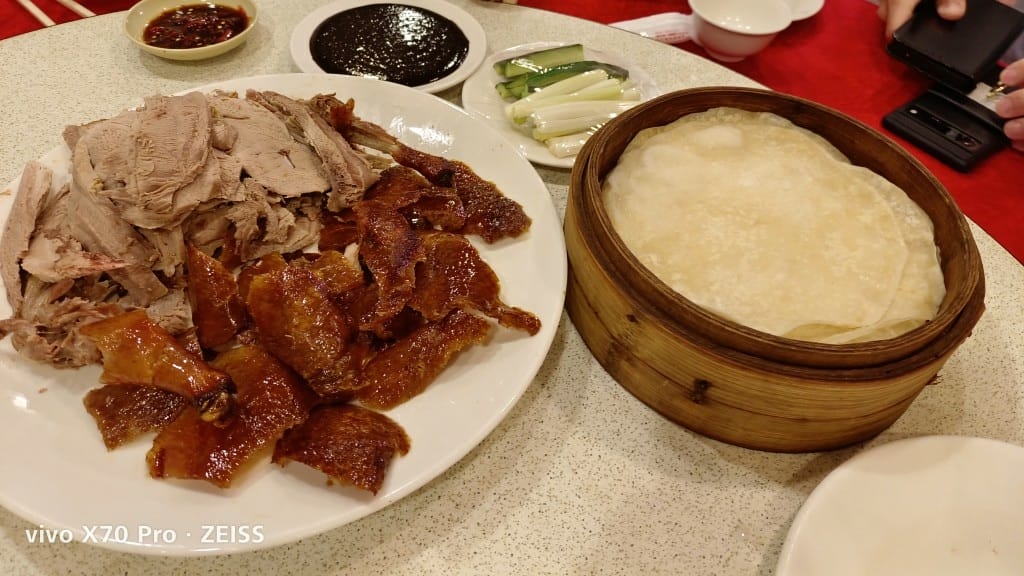 【台北美食】聚園餐廳，平價又好吃的烤鴨北平菜！