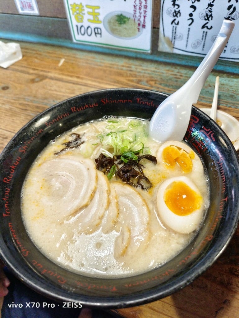 【沖繩美食】琉球新麵通堂本店，好吃的男人&女人麵！