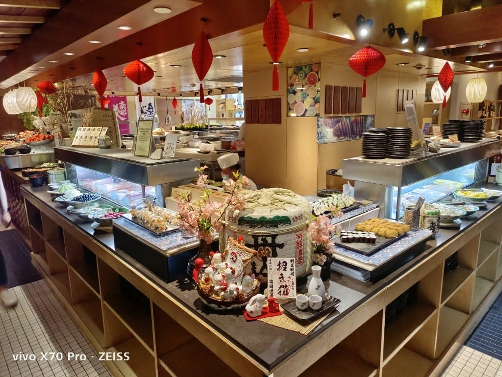 【台北吃到飽】 君悅酒店彩日本料理9訪，純日料吃到飽，國泰世界卡買一送一哦！