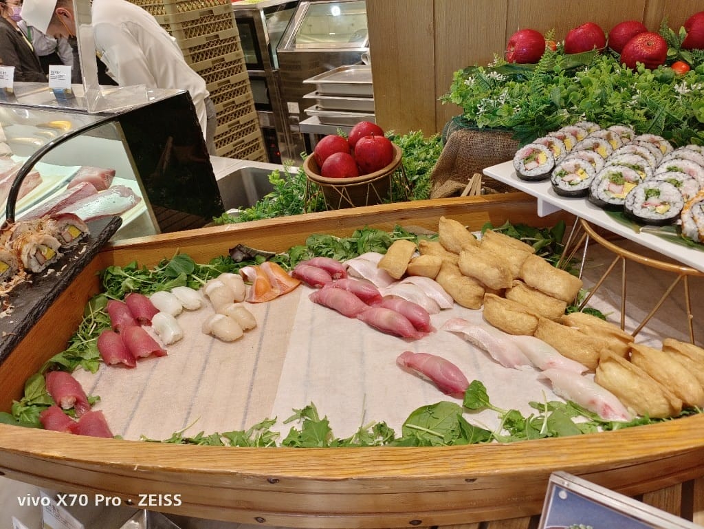 【台北吃到飽】敘日全日餐廳台北六福萬怡酒店，松葉蟹吃到飽❤️