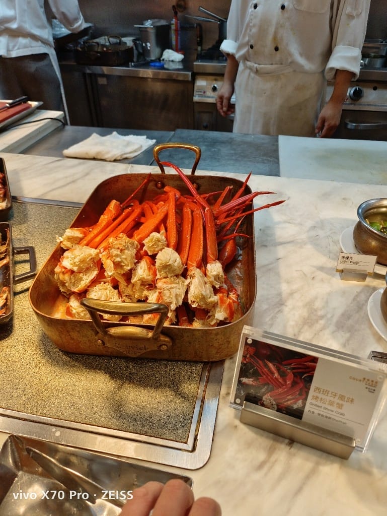 【台北吃到飽】敘日全日餐廳台北六福萬怡酒店，松葉蟹吃到飽❤️