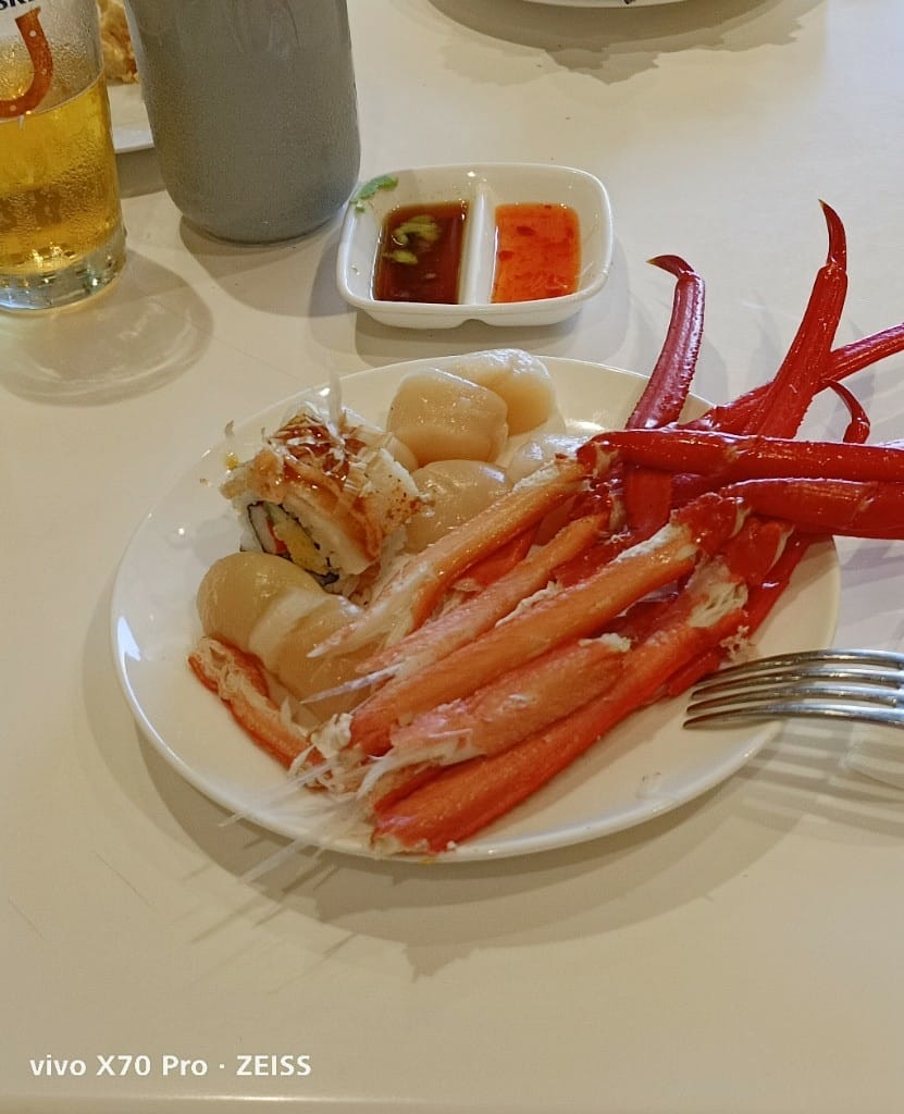 【台北吃到飽】敘日全日餐廳台北六福萬怡酒店，松葉蟹吃到飽❤️