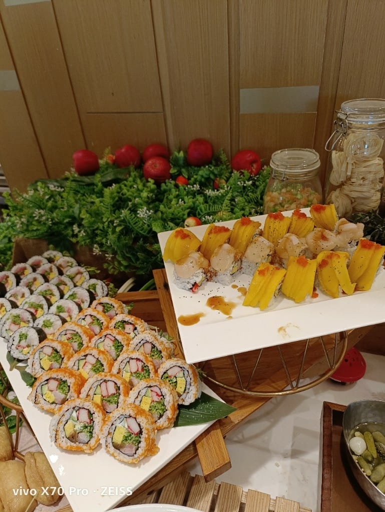 【台北吃到飽】敘日全日餐廳台北六福萬怡酒店，松葉蟹吃到飽❤️