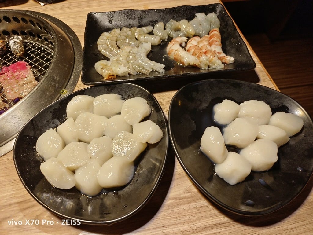 【桃園吃到飽】赤富士日式燒肉鍋物桃園店，干貝大自由了❤️