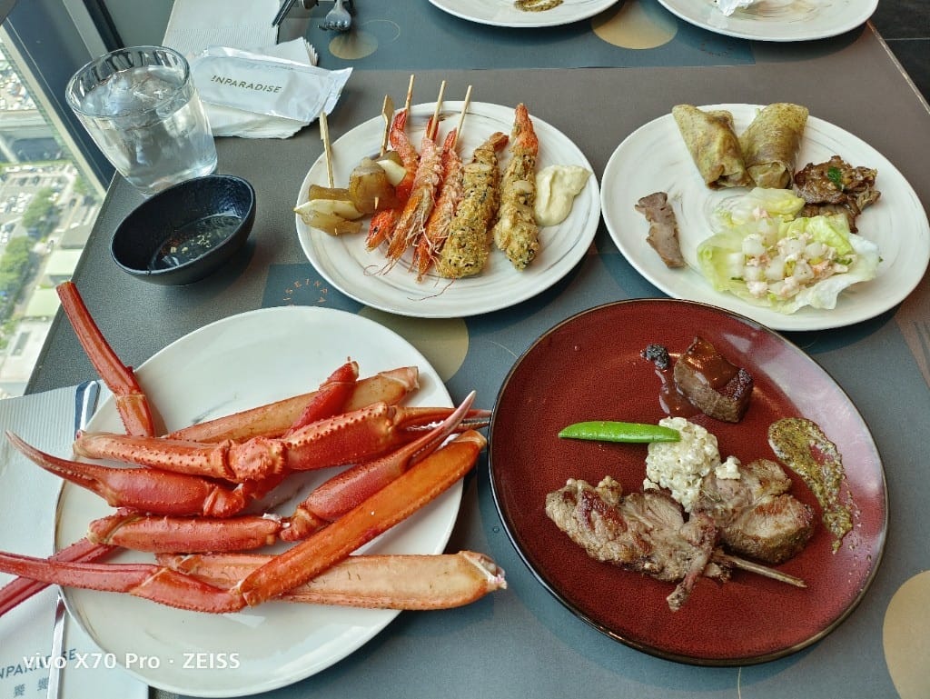 【新莊吃到飽】饗饗INPARADISE宏匯新莊店11訪，把握松葉蟹腳自由❤️