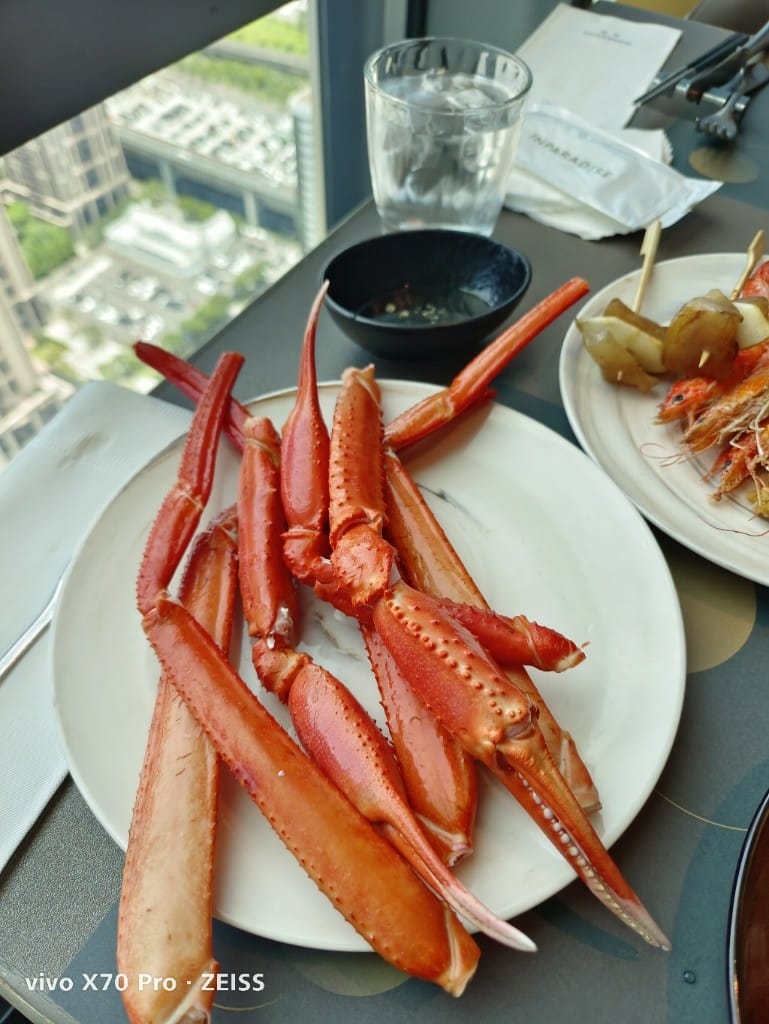 【新莊吃到飽】饗饗INPARADISE宏匯新莊店11訪，把握松葉蟹腳自由❤️