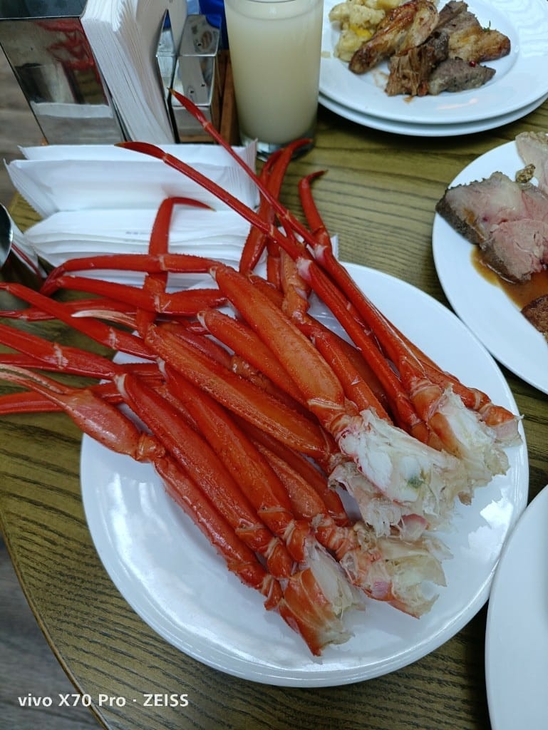 【桃園吃到飽】桃園喜來登優廚西餐廳，松葉蟹腳及生食級干貝吃到飽，2人5折❤️