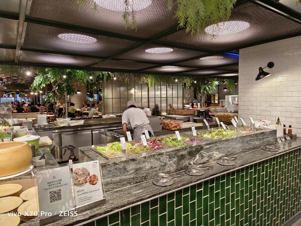 【板橋吃到飽】果然匯，用餐環境和餐點都超棒的蔬食餐廳❤️