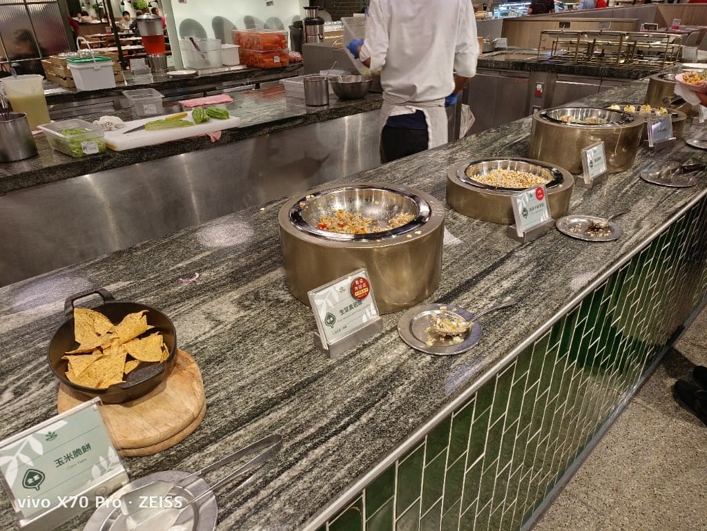 【板橋吃到飽】果然匯，用餐環境和餐點都超棒的蔬食餐廳❤️