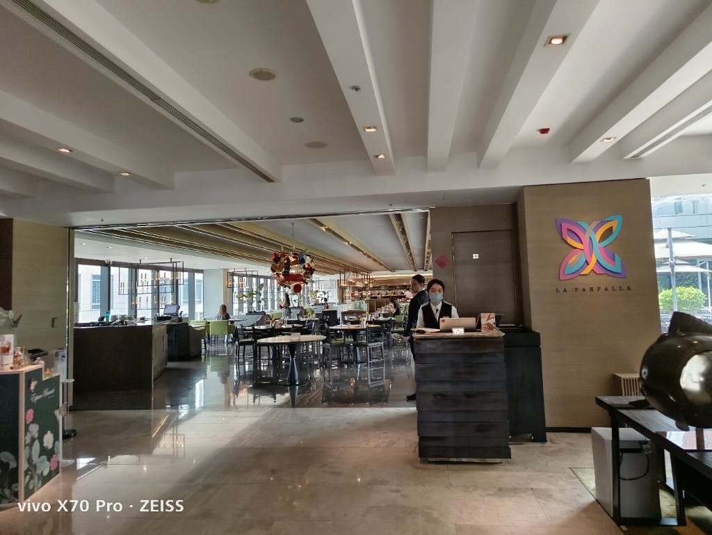 【台北吃到飽】寒舍艾麗酒店La Farfalla，Semibuffet2人5折！