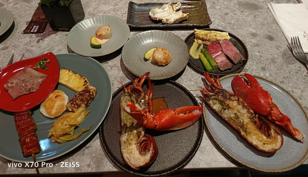 【台北吃到飽】101饗AJoy晚餐，吃到飽的天花板3訪❤️