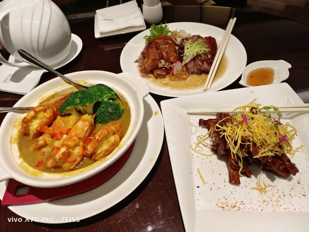 【桃園大溪美食】桃園大溪笠復威斯汀度假酒店，儷軒中餐廳晚餐！