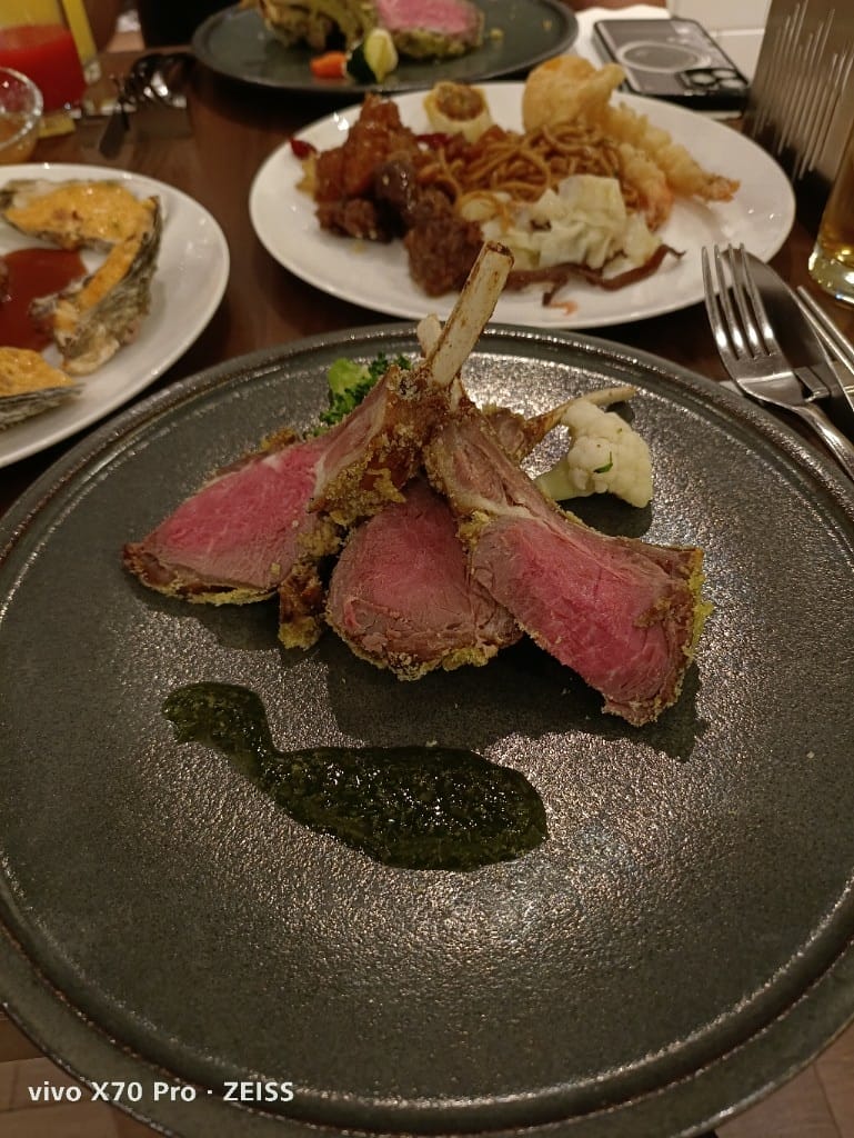 【台北吃到飽】JR東日本鉑麗安全日餐廳，$999大嗑法式羊排❤️❤️❤️