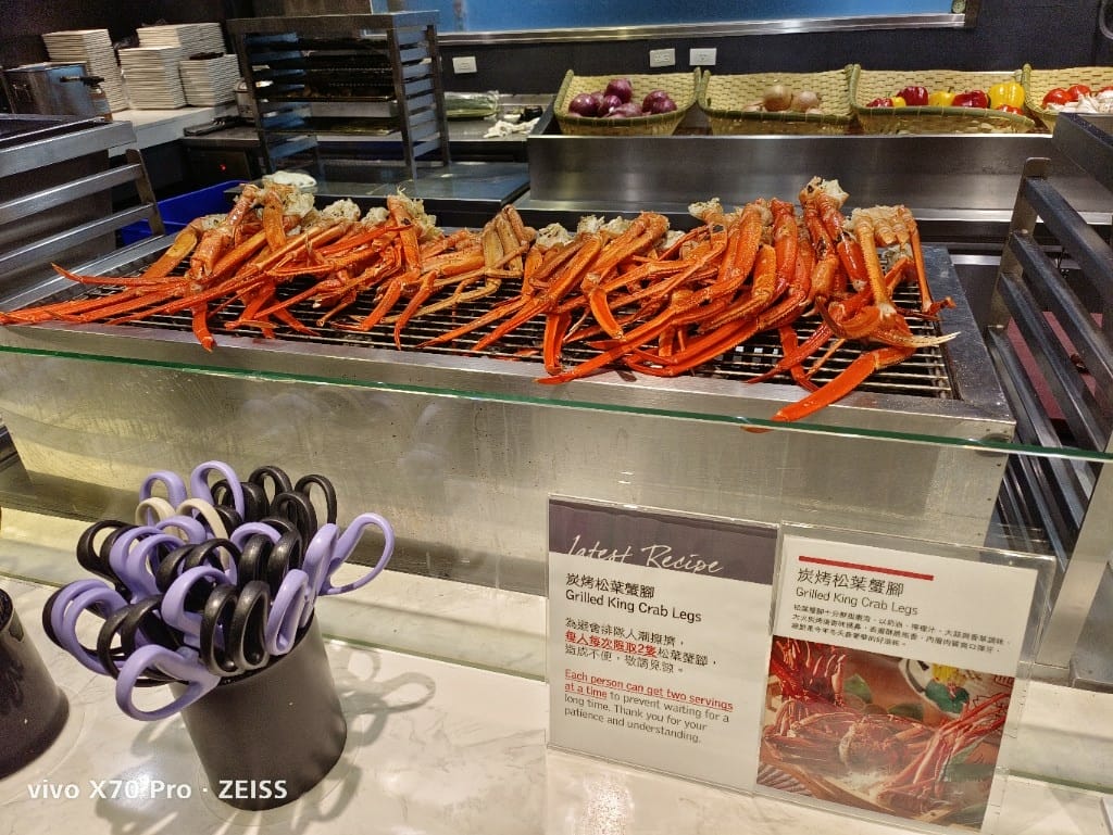 【台北吃到飽】探索廚房平日午餐21訪，冬の和食祭松葉蟹腳吃到飽❤️