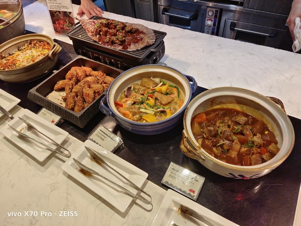 【台北吃到飽】探索廚房平日午餐21訪，冬の和食祭松葉蟹腳吃到飽❤️