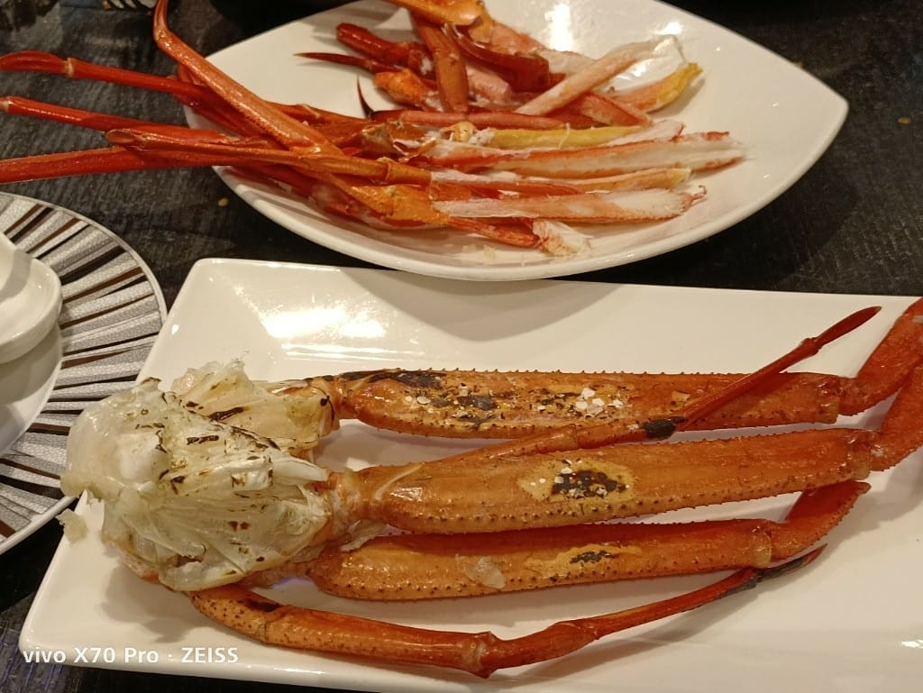 【台北吃到飽】探索廚房平日午餐21訪，冬の和食祭松葉蟹腳吃到飽❤️