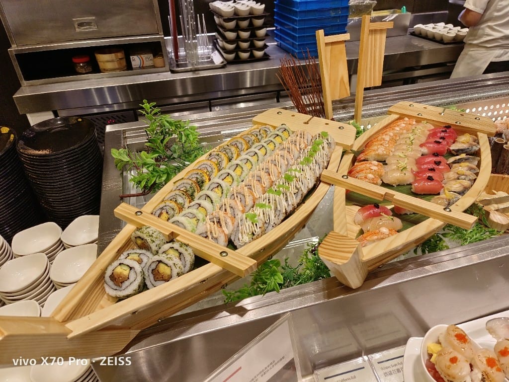 【台北吃到飽】探索廚房平日午餐21訪，冬の和食祭松葉蟹腳吃到飽❤️