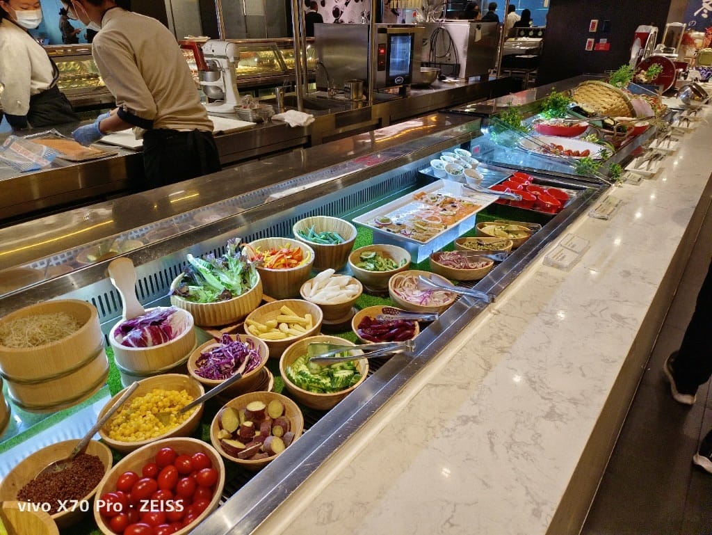 【台北吃到飽】探索廚房平日午餐21訪，冬の和食祭松葉蟹腳吃到飽❤️