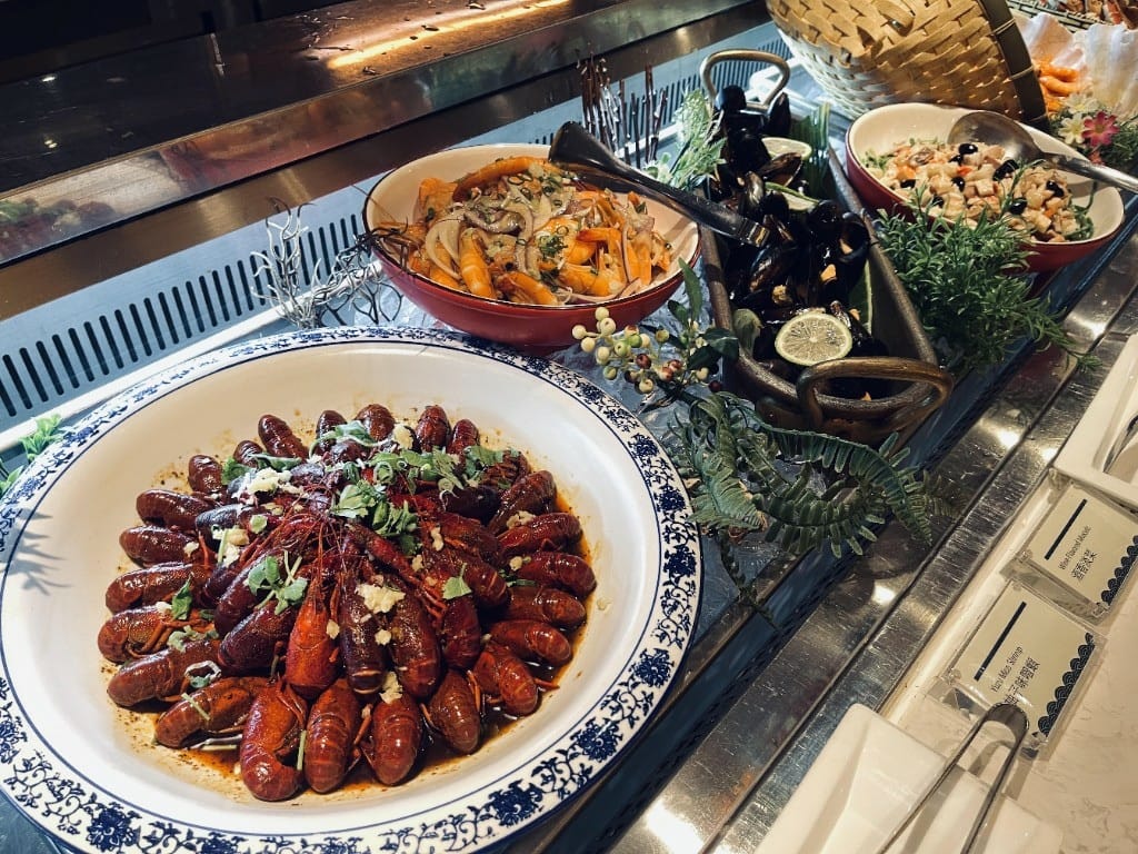 【台北吃到飽】探索廚房平日午餐21訪，冬の和食祭松葉蟹腳吃到飽❤️