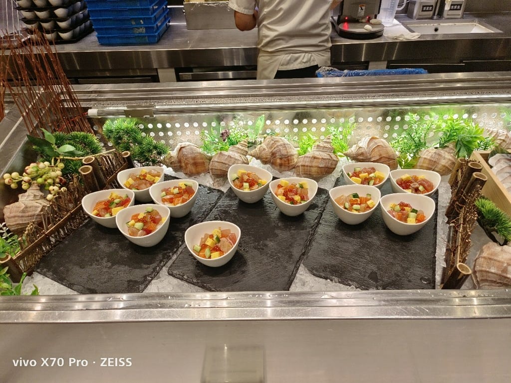 【台北吃到飽】探索廚房平日午餐21訪，冬の和食祭松葉蟹腳吃到飽❤️