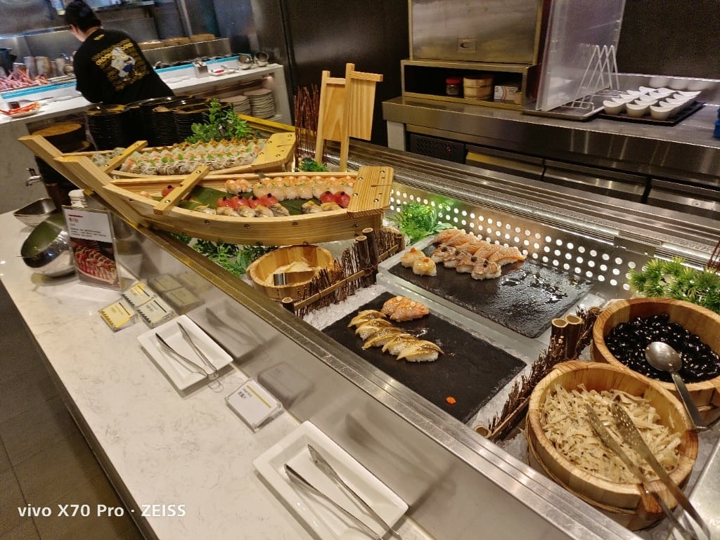 【台北吃到飽】探索廚房平日午餐21訪，冬の和食祭松葉蟹腳吃到飽❤️