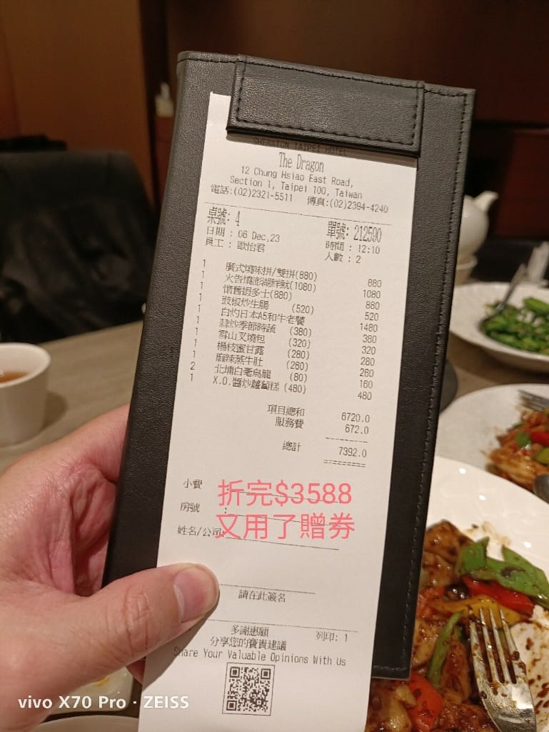 【台北美食】辰園TheDragon，連續六年得到米其林指南推廌的美味料理❤️