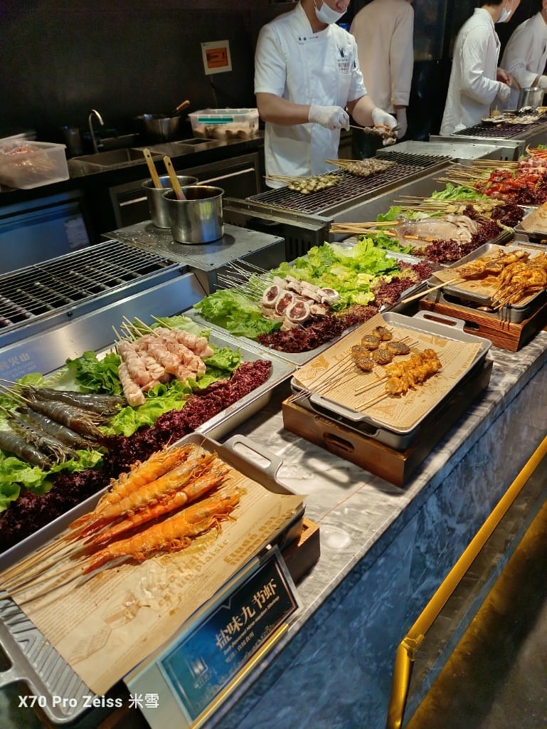 【上海吃到飽】銘門盛宴上海店，各種活海鮮自撈吃到飽❤️