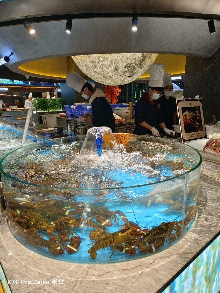 【上海吃到飽】銘門盛宴上海店，各種活海鮮自撈吃到飽❤️