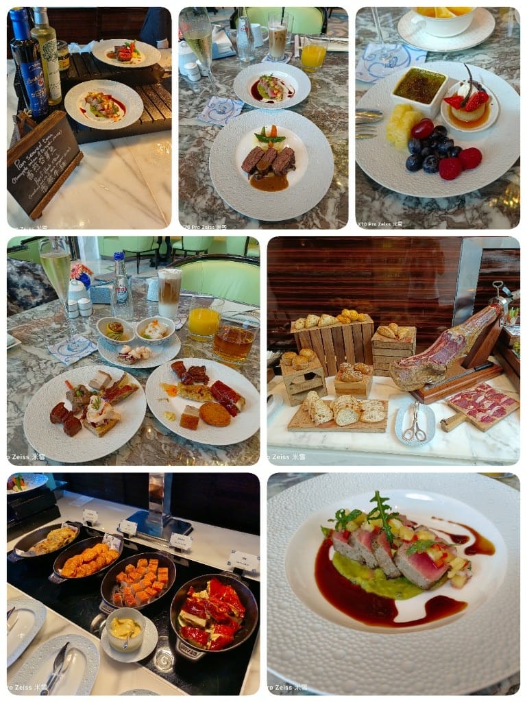 【澳門美食】澳門麗思卡爾頓行政酒廊，一次吃滿8餐❤️