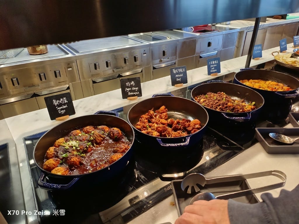 【澳門美食】澳門新濠影匯W酒店，津津buffet早餐