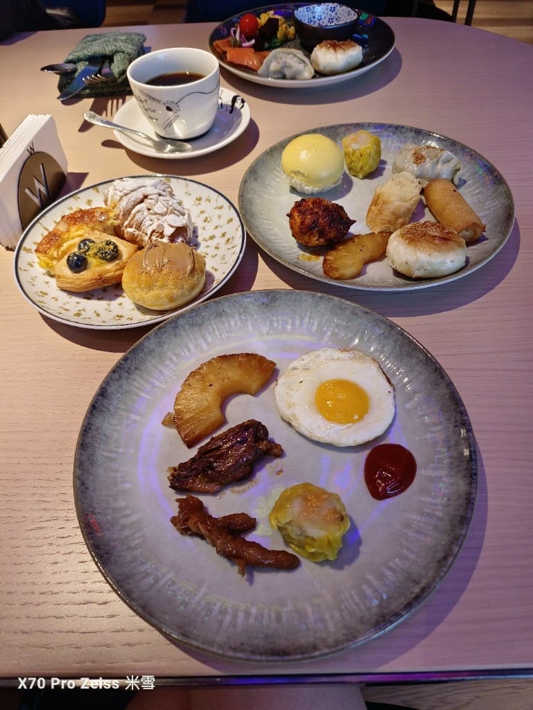 【澳門美食】澳門新濠影匯W酒店，津津buffet早餐