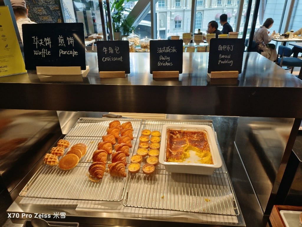 【澳門美食】澳門新濠影匯W酒店，津津buffet早餐