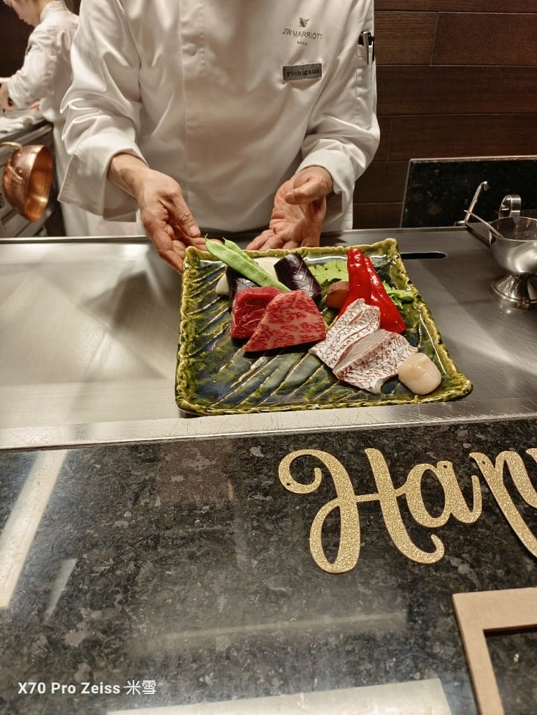 【日本大阪美食】JW萬豪酒店奈良,校倉AZEKURA鐵板燒料理❤️ - 第9張圖 【日本大阪美食】JW萬豪酒店奈良,校倉AZEKURA鐵板燒料理❤️