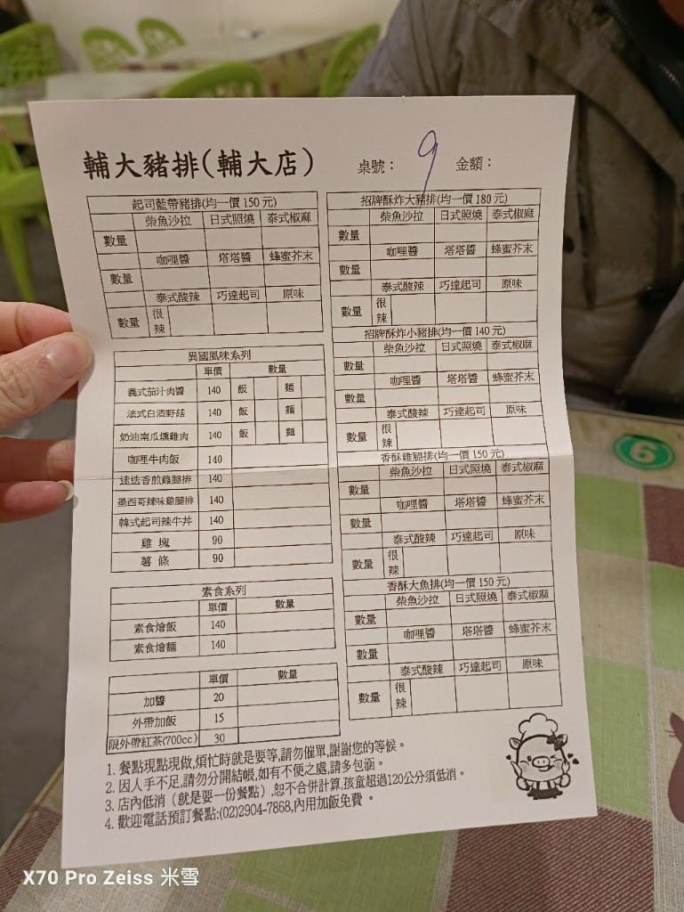 【新莊美食】陶花園輔大豬排，再訪隱藏在花店裡的比臉大豬排❤️