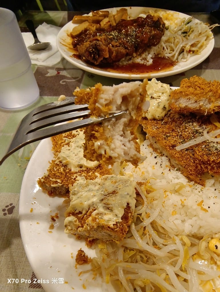 【新莊美食】陶花園輔大豬排，再訪隱藏在花店裡的比臉大豬排❤️