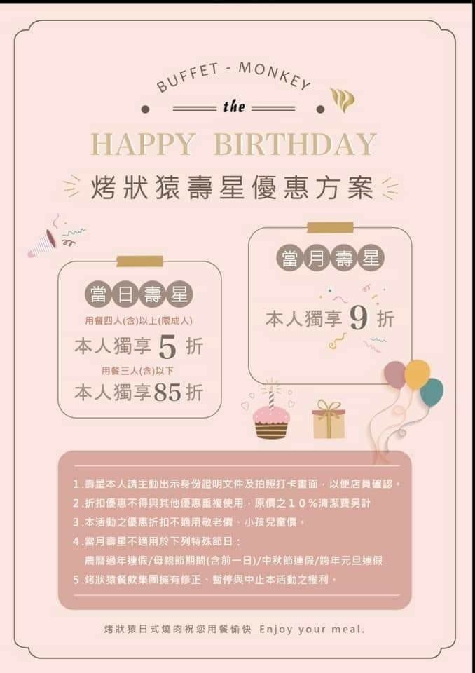 【2024生日優惠】新的一年開始，重新整理壽星優惠❤️
