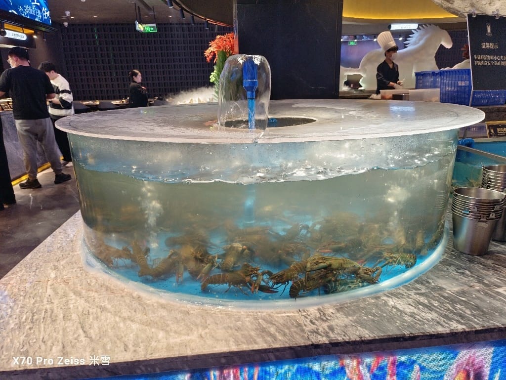 【上海美食】銘門盛宴上海店，活體龍蝦現殺現吃，各種高檔海鮮到飽再訪❤️