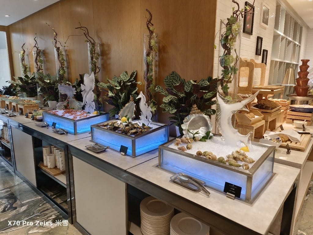 【上海美食】上海波特曼麗池卡爾頓酒店午餐buffet開箱❤️