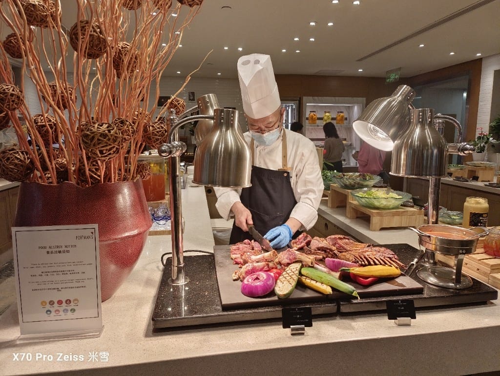 【上海美食】上海波特曼麗池卡爾頓酒店午餐buffet開箱❤️