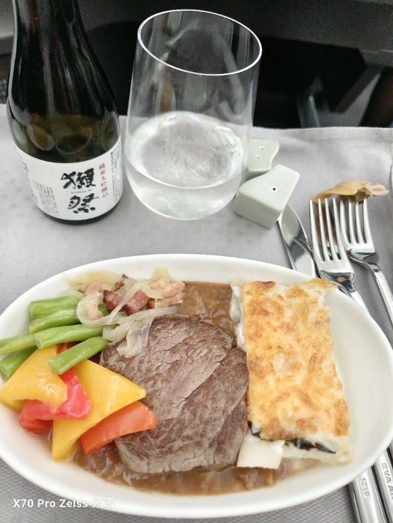 【飛日本商務餐飛機餐】長榮航空，關西機場