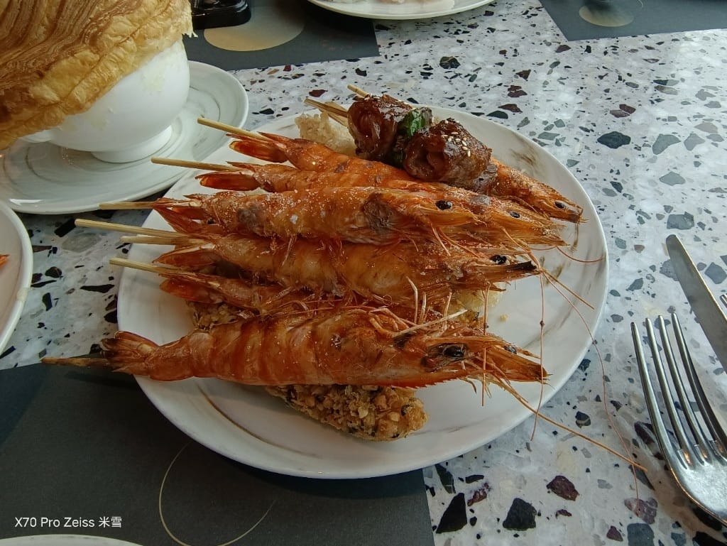 【新莊吃到飽】饗饗INPARADISE宏匯新莊店假日午餐14訪，暢吃干貝和抱卵香魚，❤️
